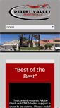 Mobile Screenshot of desertvalleyroofingvegas.com